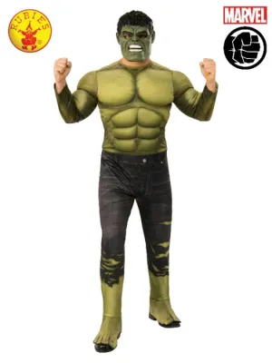 Hulk Deluxe Costume, Adult.