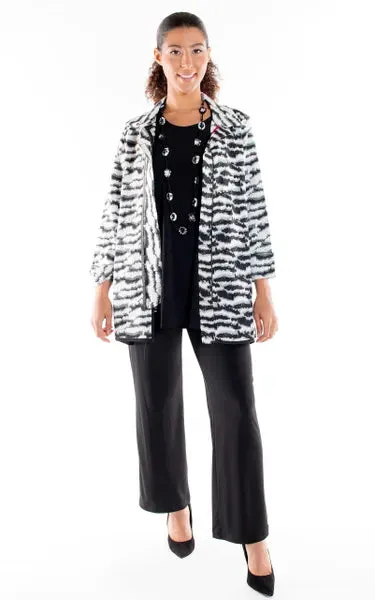 IC Collection Zebra Print jacket-IC-3432J