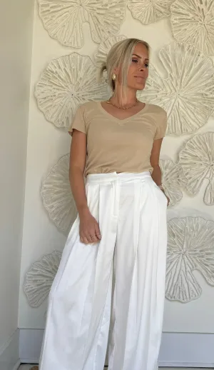 Ivory Trousers