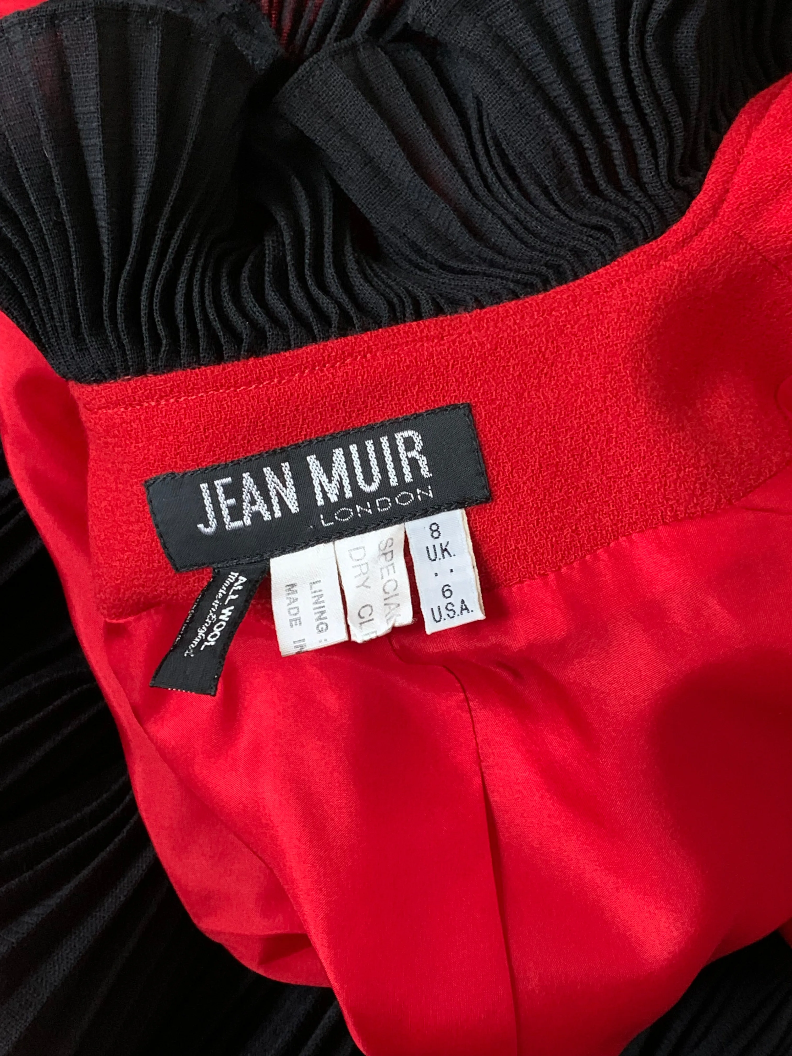 Jean Muir vintage wool jacket