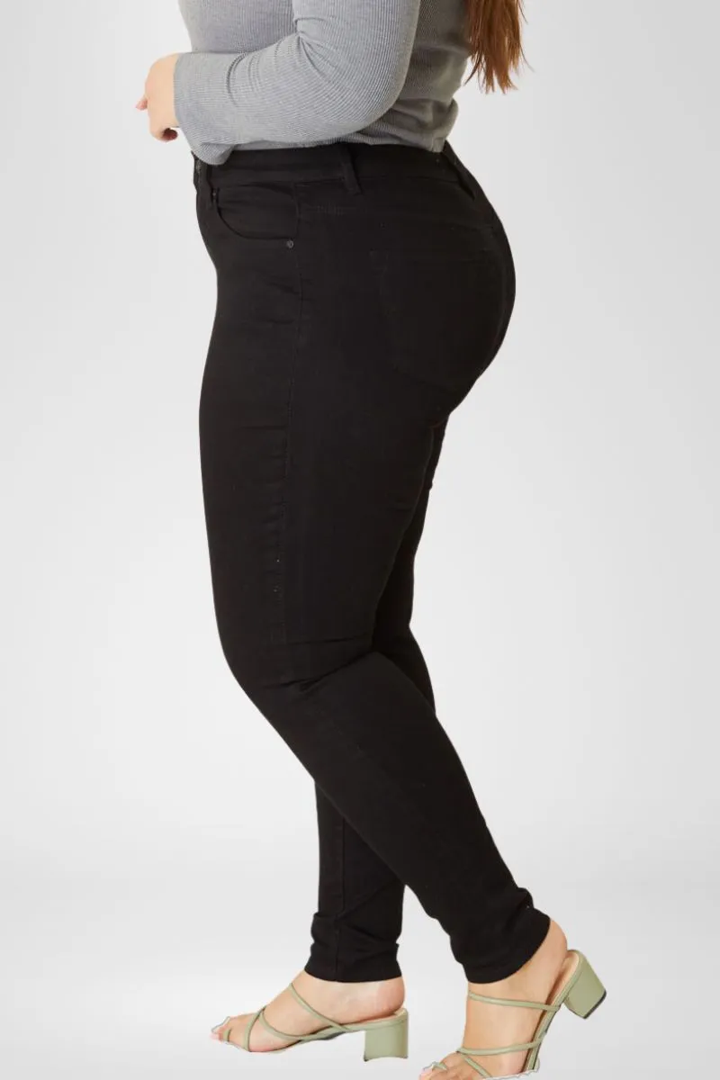 Jessia High Rise Super Skinny Jeans (Plus Size)
