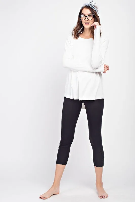 JORDAN EMBROIDERED LEGGINGS-