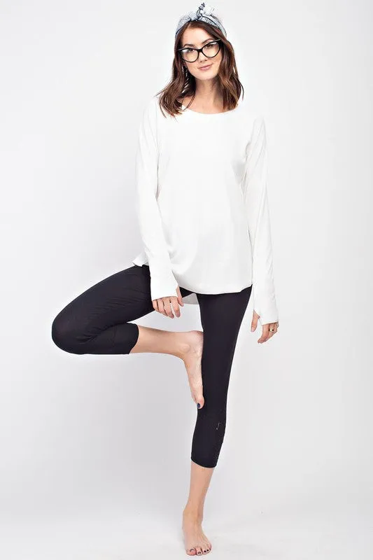 JORDAN EMBROIDERED LEGGINGS-