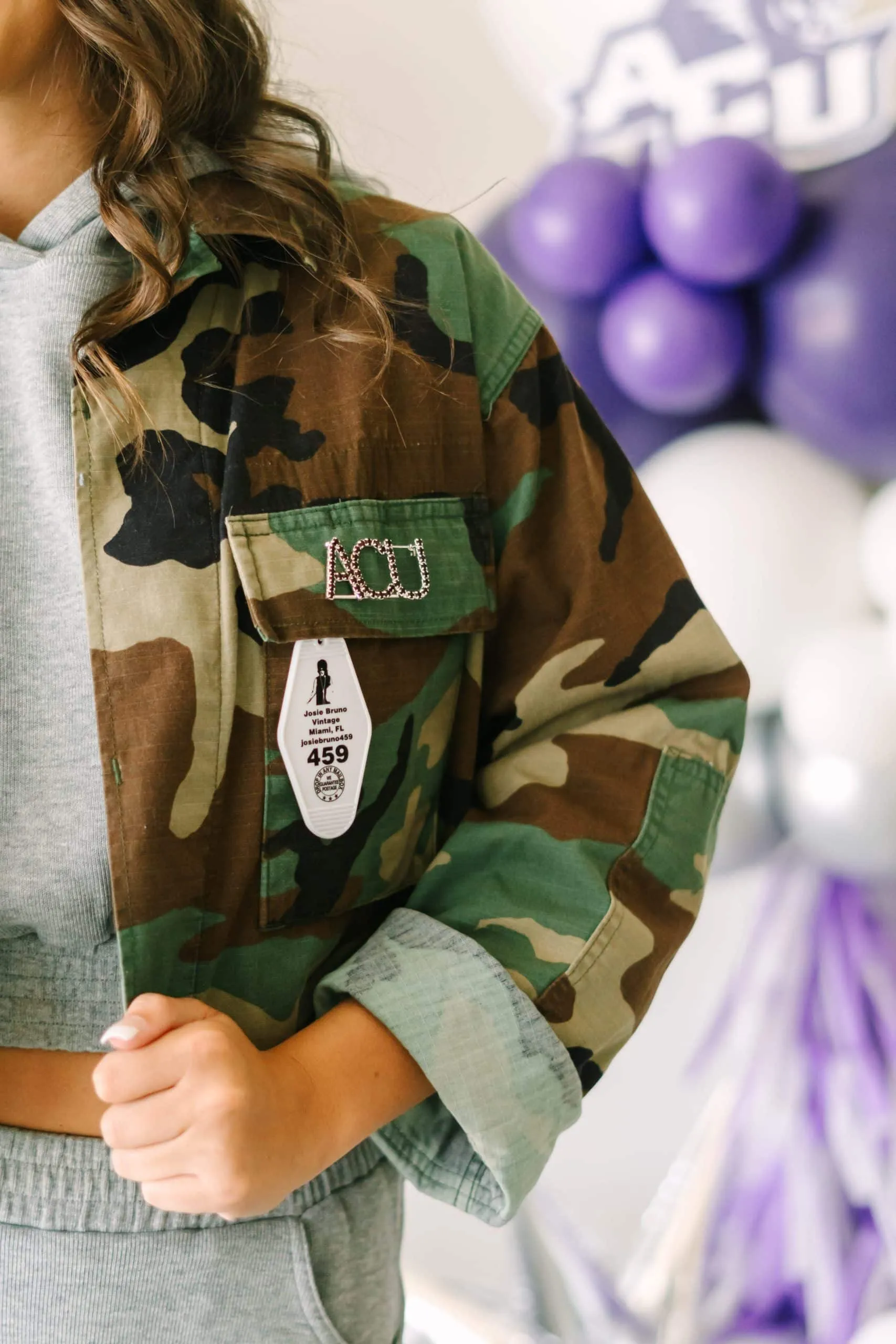 Josie Bruno Camo Chic Wildcat Jacket