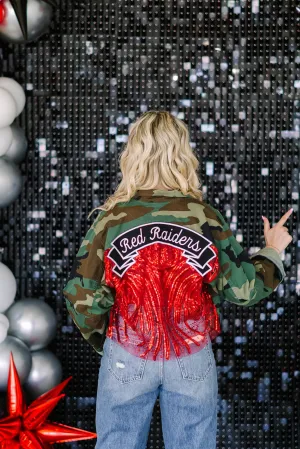 Josie Bruno Game Day Sequin Glam Jacket