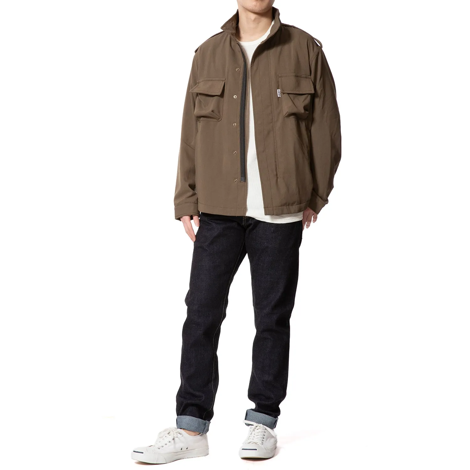 JRD by JARLD | ジェイアールディー バイ ジャールド　撥水速乾ストレッチ M-65 ジャケット STAND COLLAR MILITARY JACKET