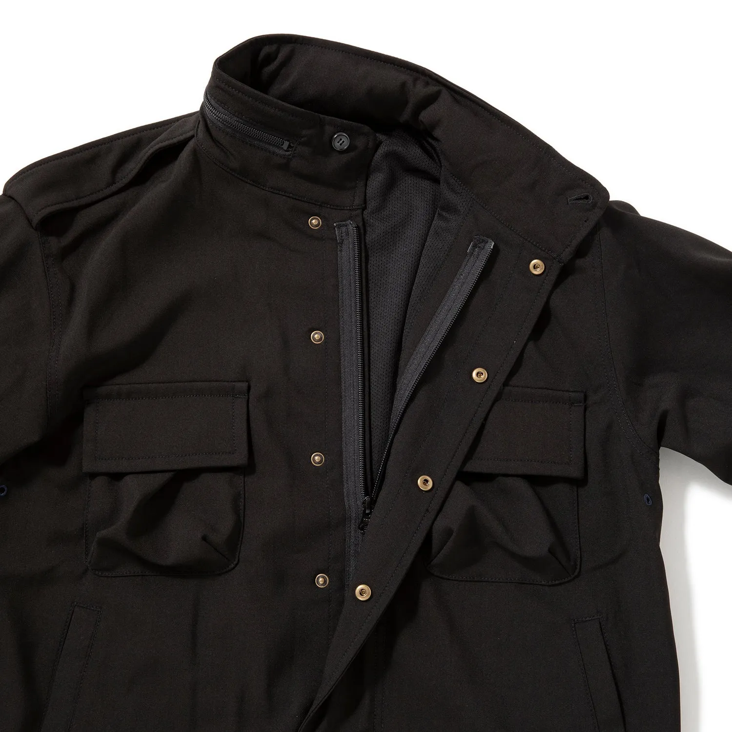 JRD by JARLD | ジェイアールディー バイ ジャールド　撥水速乾ストレッチ M-65 ジャケット STAND COLLAR MILITARY JACKET