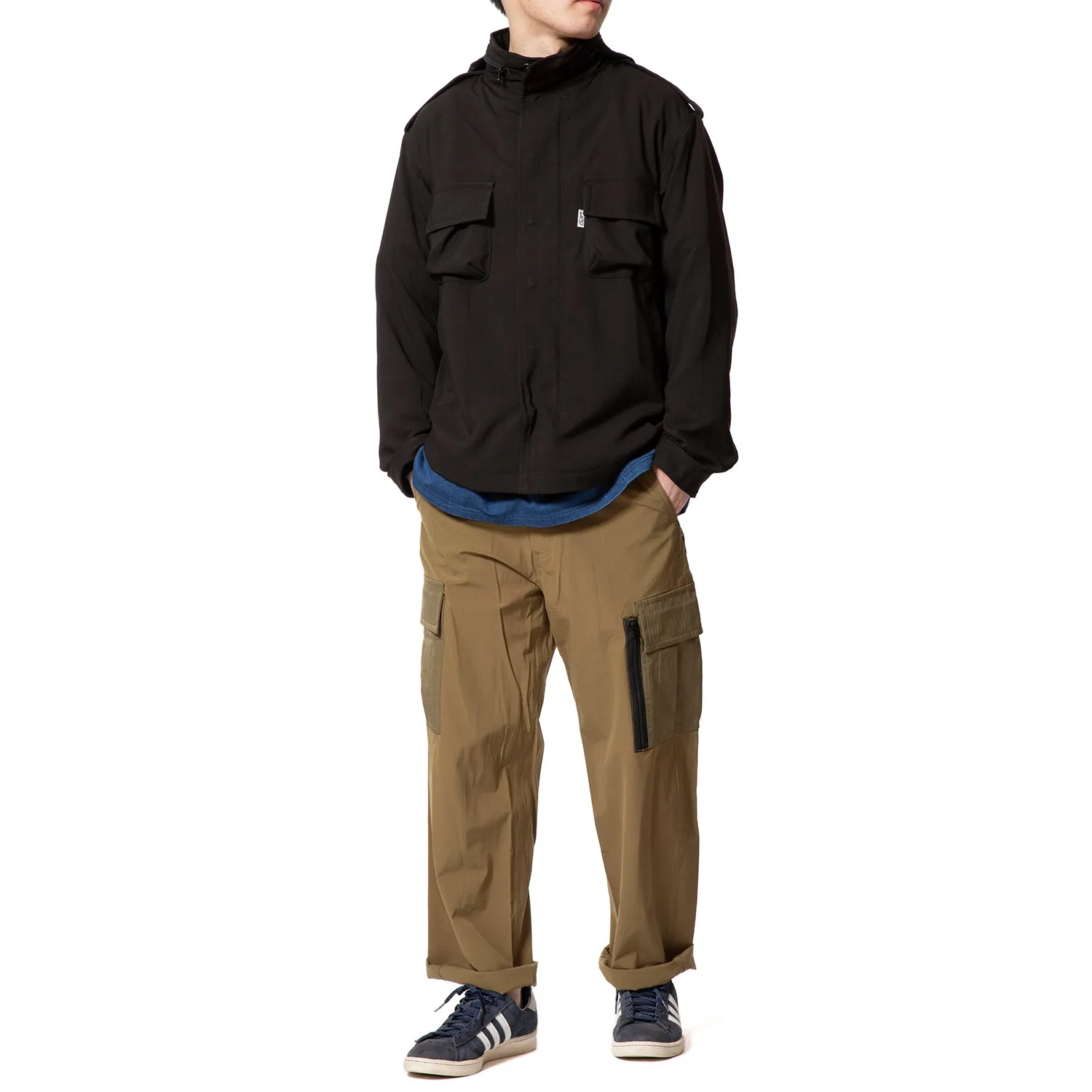 JRD by JARLD | ジェイアールディー バイ ジャールド　撥水速乾ストレッチ M-65 ジャケット STAND COLLAR MILITARY JACKET