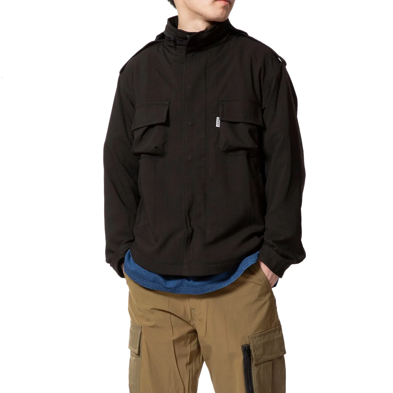 JRD by JARLD | ジェイアールディー バイ ジャールド　撥水速乾ストレッチ M-65 ジャケット STAND COLLAR MILITARY JACKET