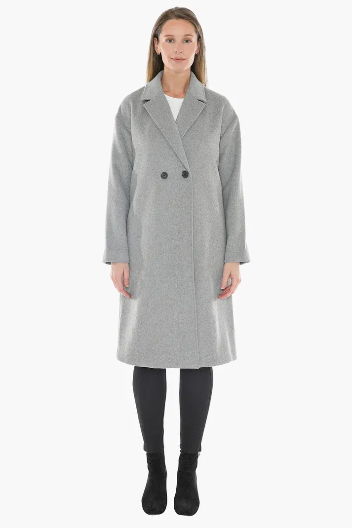 JUMP WOOL BLEND COAT GREY MARLE