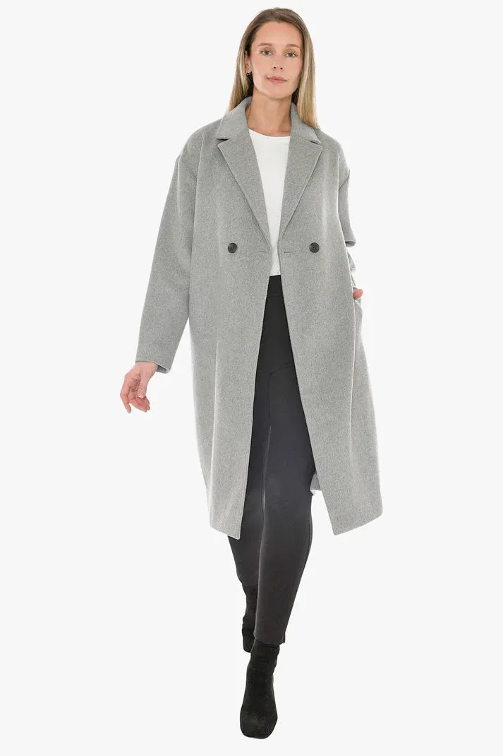JUMP WOOL BLEND COAT GREY MARLE