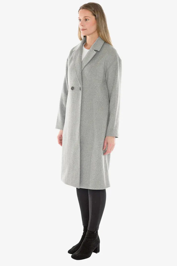 JUMP WOOL BLEND COAT GREY MARLE