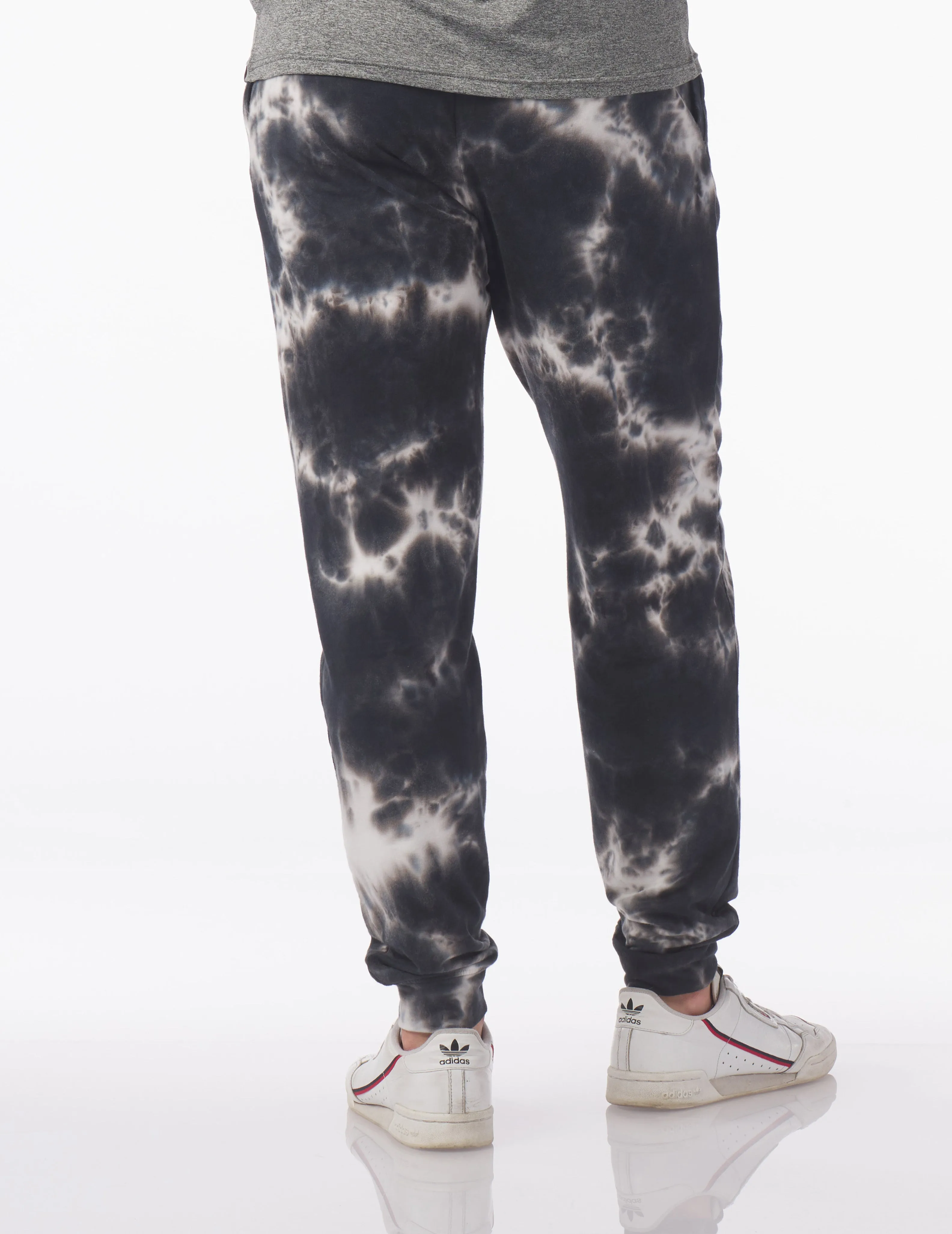 Juniper Jogger: Black Blur Dye