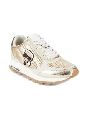 Karl Lagerfeld Paris Meade Logo Appliqué Mesh Sneakers 41