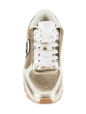 Karl Lagerfeld Paris Meade Logo Appliqué Mesh Sneakers 41