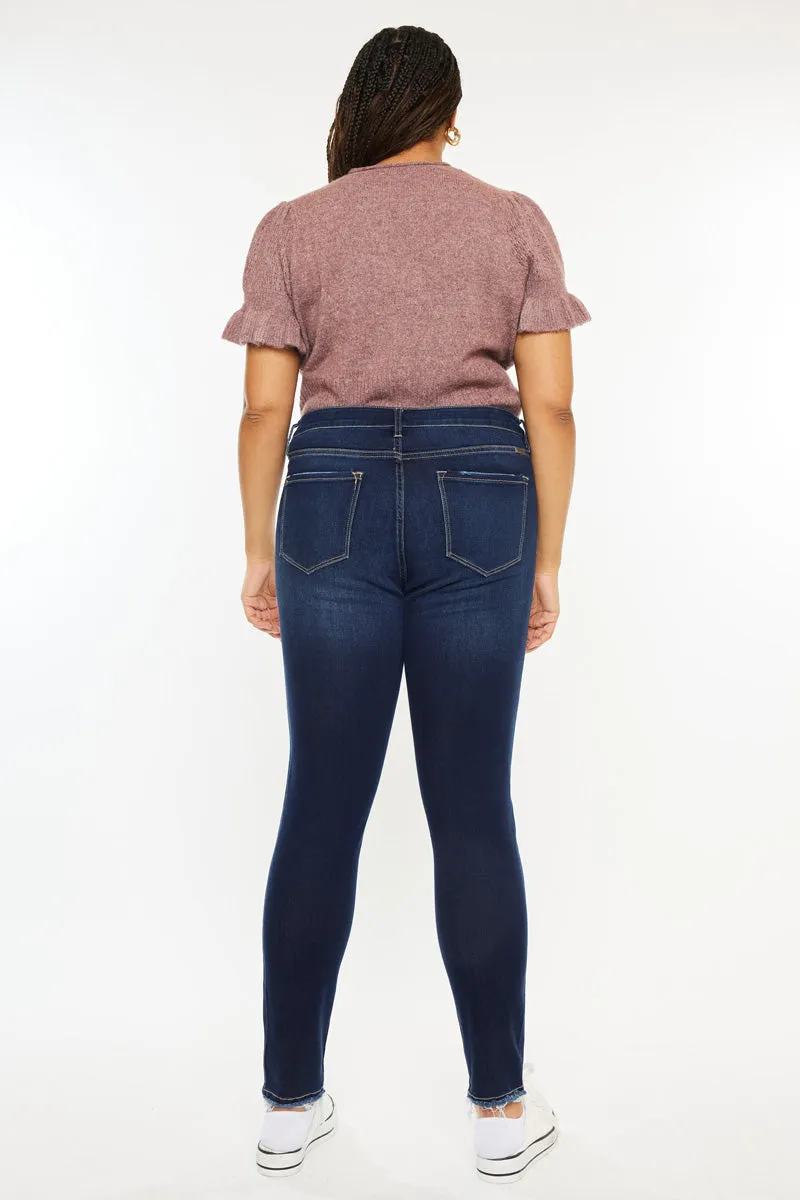 Kelen High Rise Super Skinny Jeans  (Plus Size)