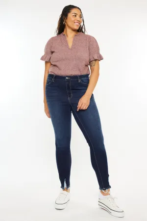 Kelen High Rise Super Skinny Jeans  (Plus Size)