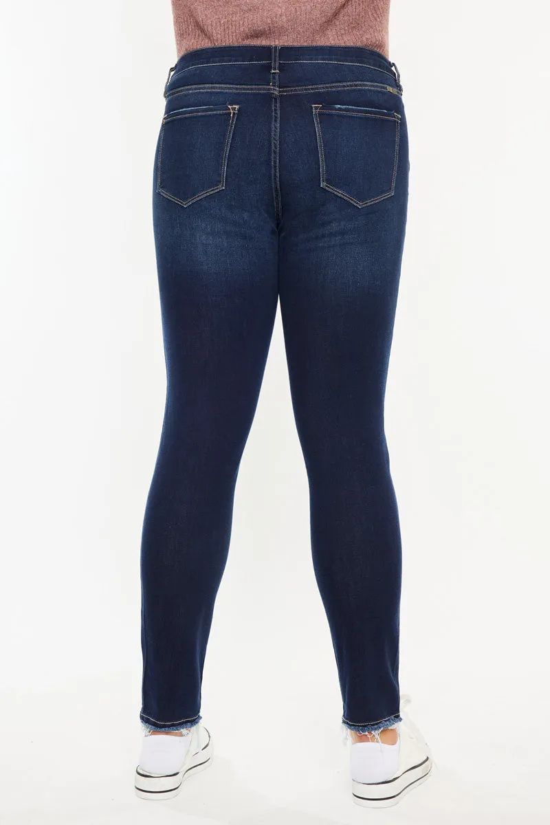 Kelen High Rise Super Skinny Jeans  (Plus Size)