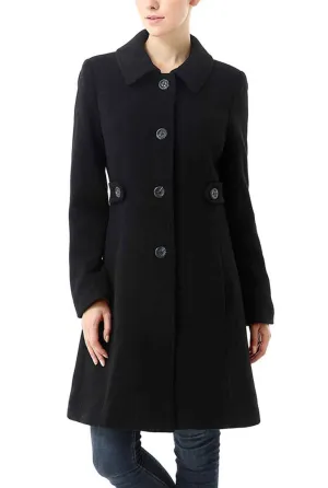 Kimi   Kai Women's "Heather" Wool Walking Coat
