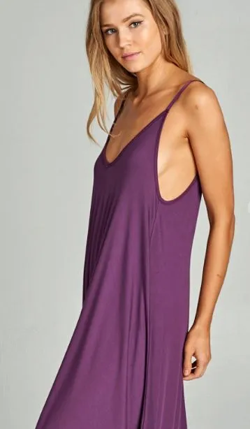 KIMMIE SOLID JUMPER VIOLET