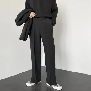 Korean Baggy Wide-Leg Streetwear Pants