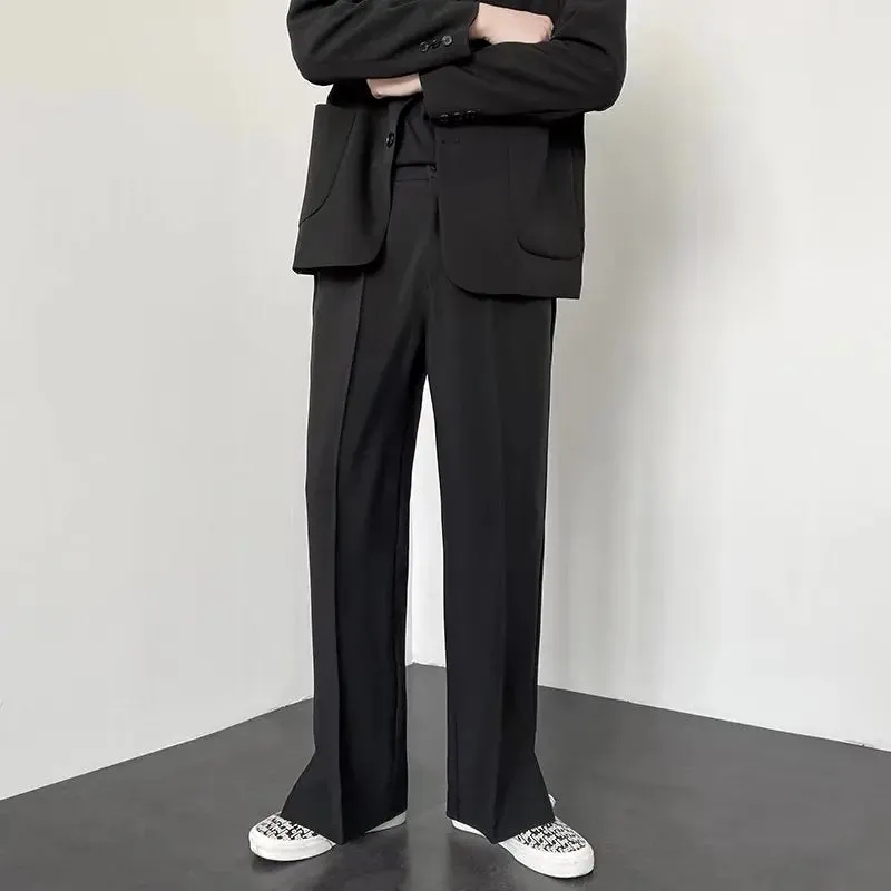 Korean Baggy Wide-Leg Streetwear Pants