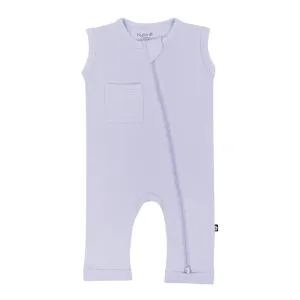 Kyte Baby Sleeveless Zippered Romper (Lilac) - FINAL SALE