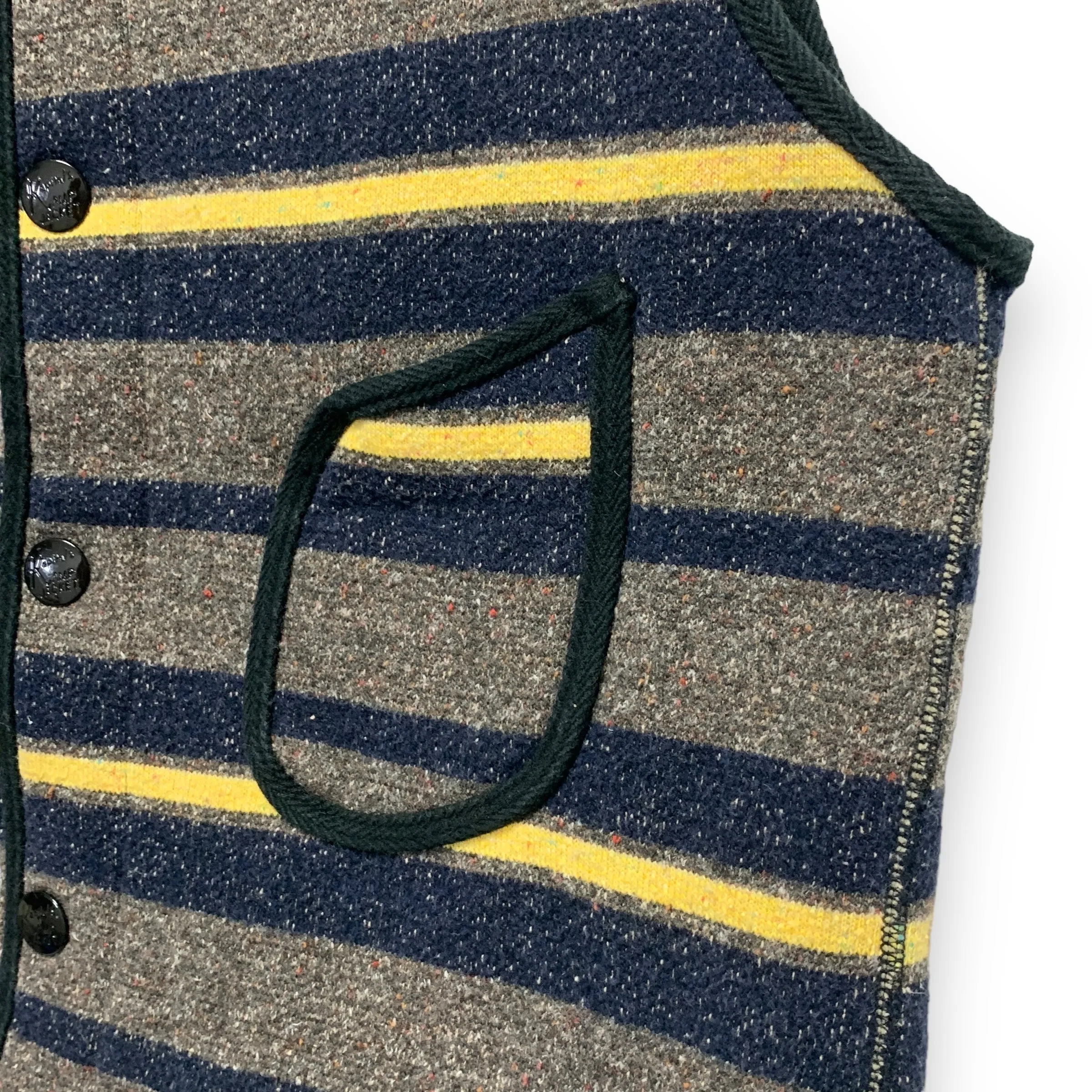 [L] Kapital Kamp Blanket Fleece Beach Vest