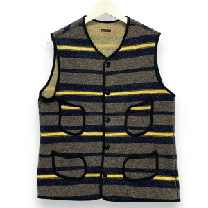[L] Kapital Kamp Blanket Fleece Beach Vest