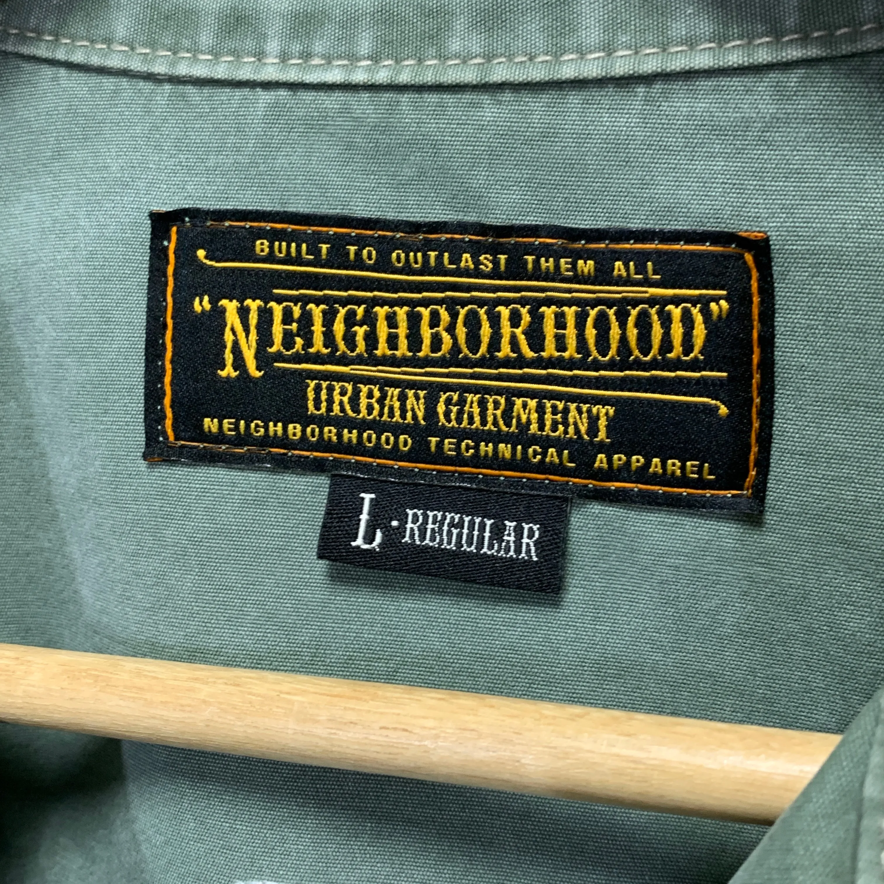 [L] Neighborhood 10AW UGMT Military Shirt Jacket Olive