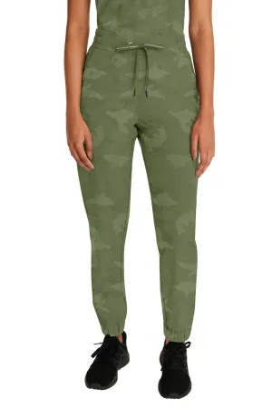 Ladies Tate Camo Jogger Scrub Pant - 9350