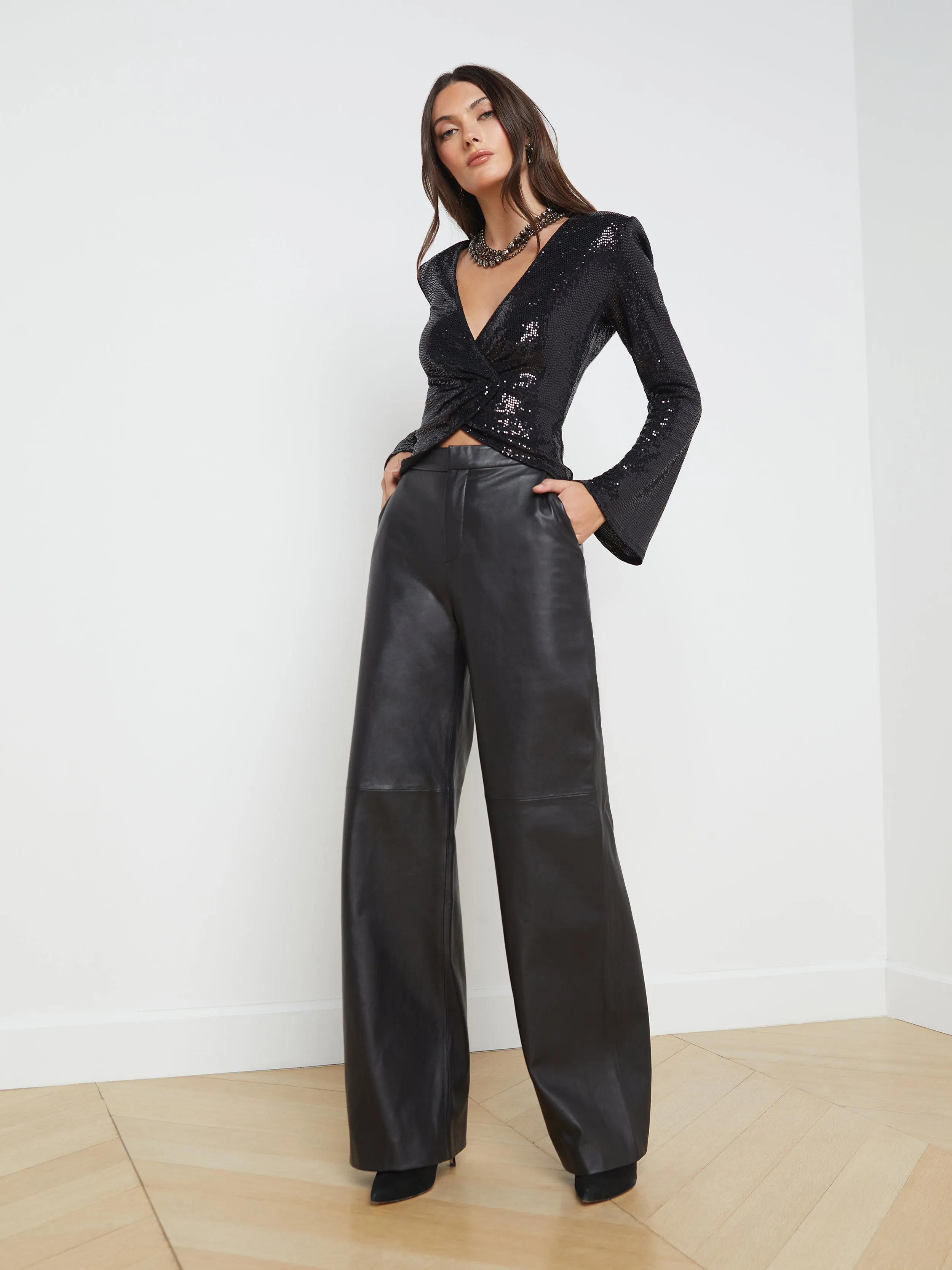 Lagence Livvy Straight Leg Trouser