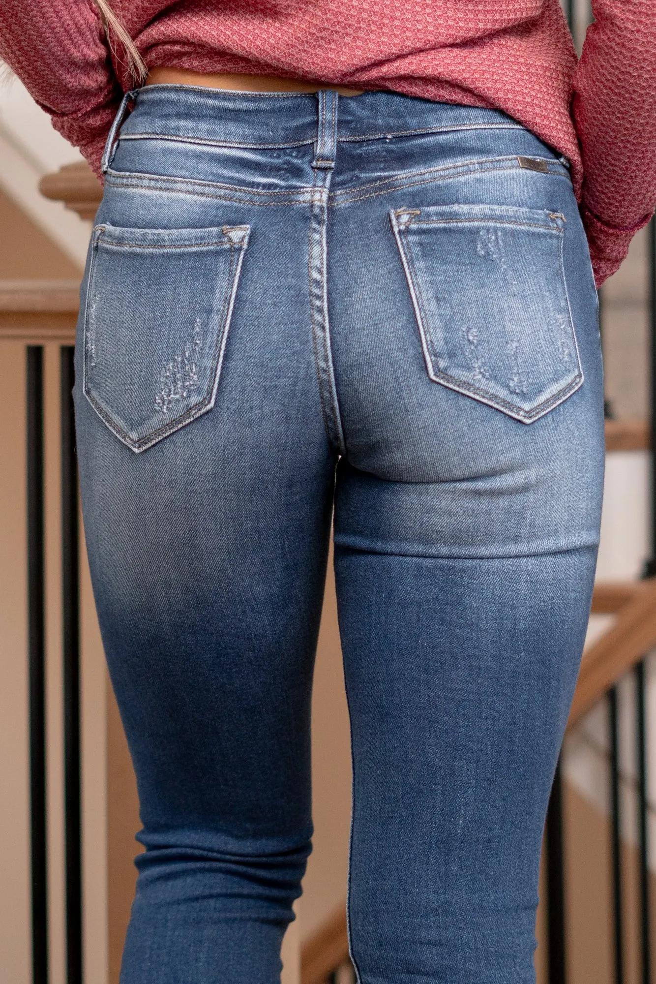 Landon Mid Rise Ankle Skinny Regular & Plus Size