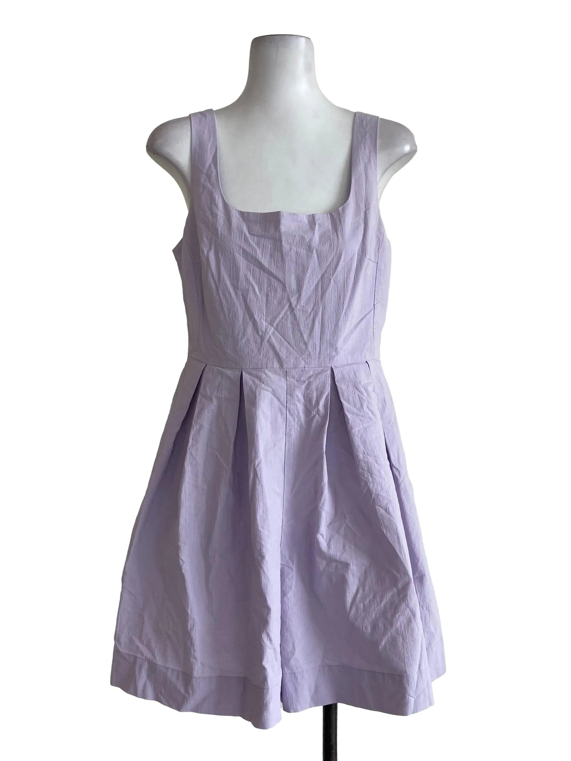 Lavender Purple Sleeveless Rompers