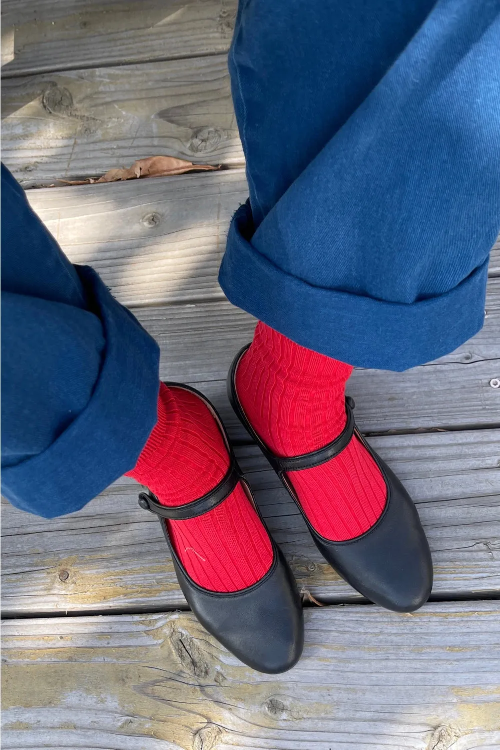 Le Bon Shoppe - Her Socks (Classic Red)