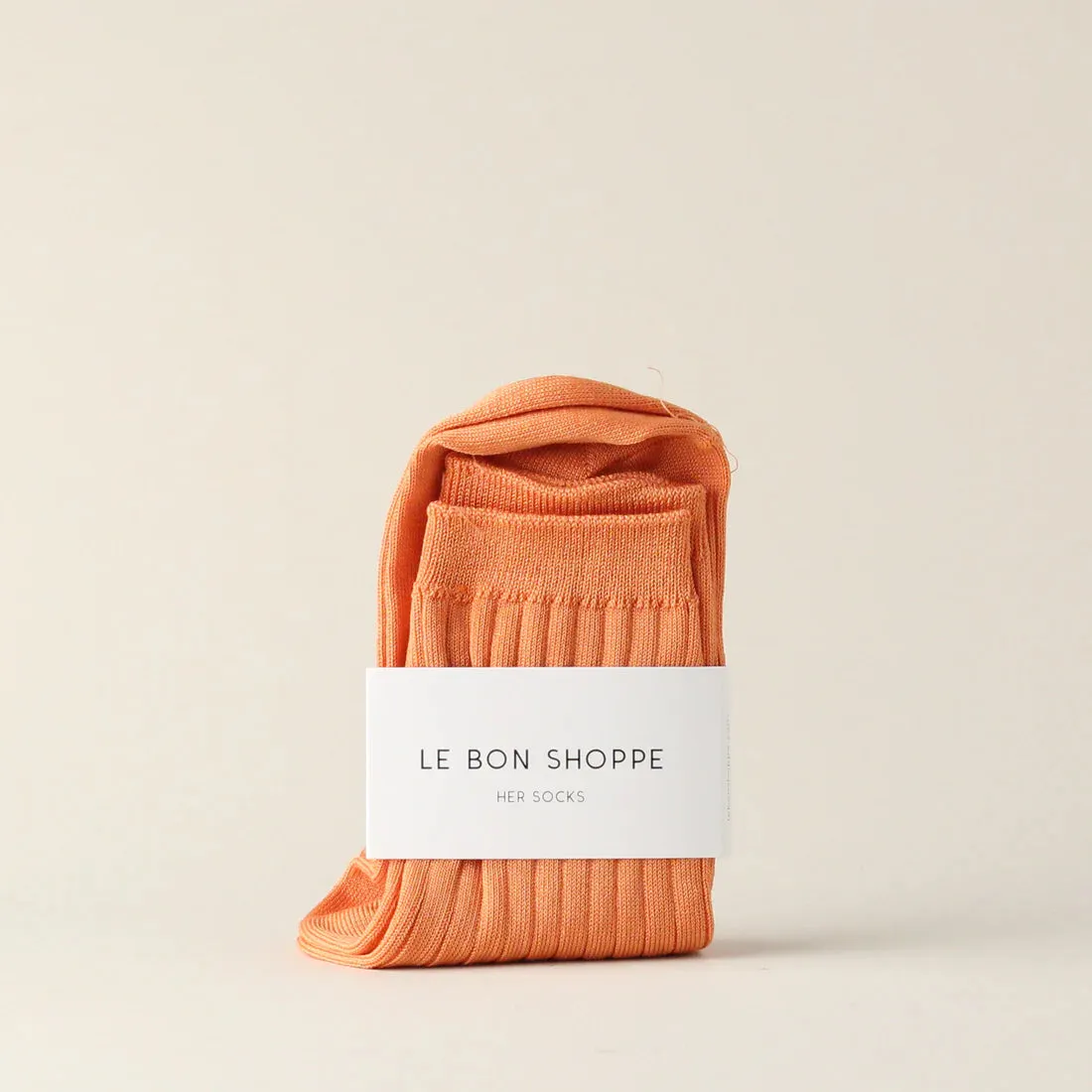 Le Bon Shoppe-Her Socks-Tangerine