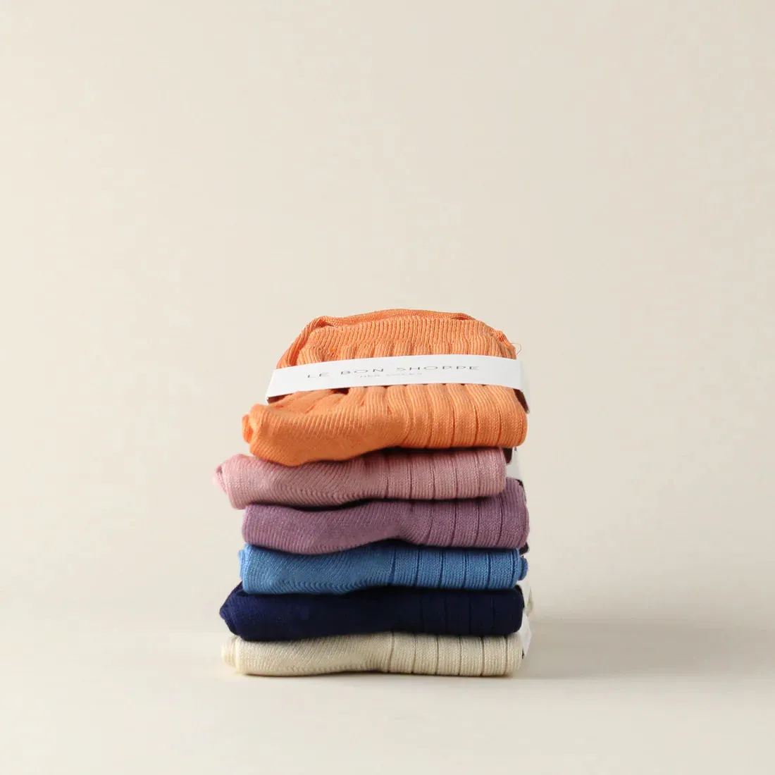 Le Bon Shoppe-Her Socks-Tangerine