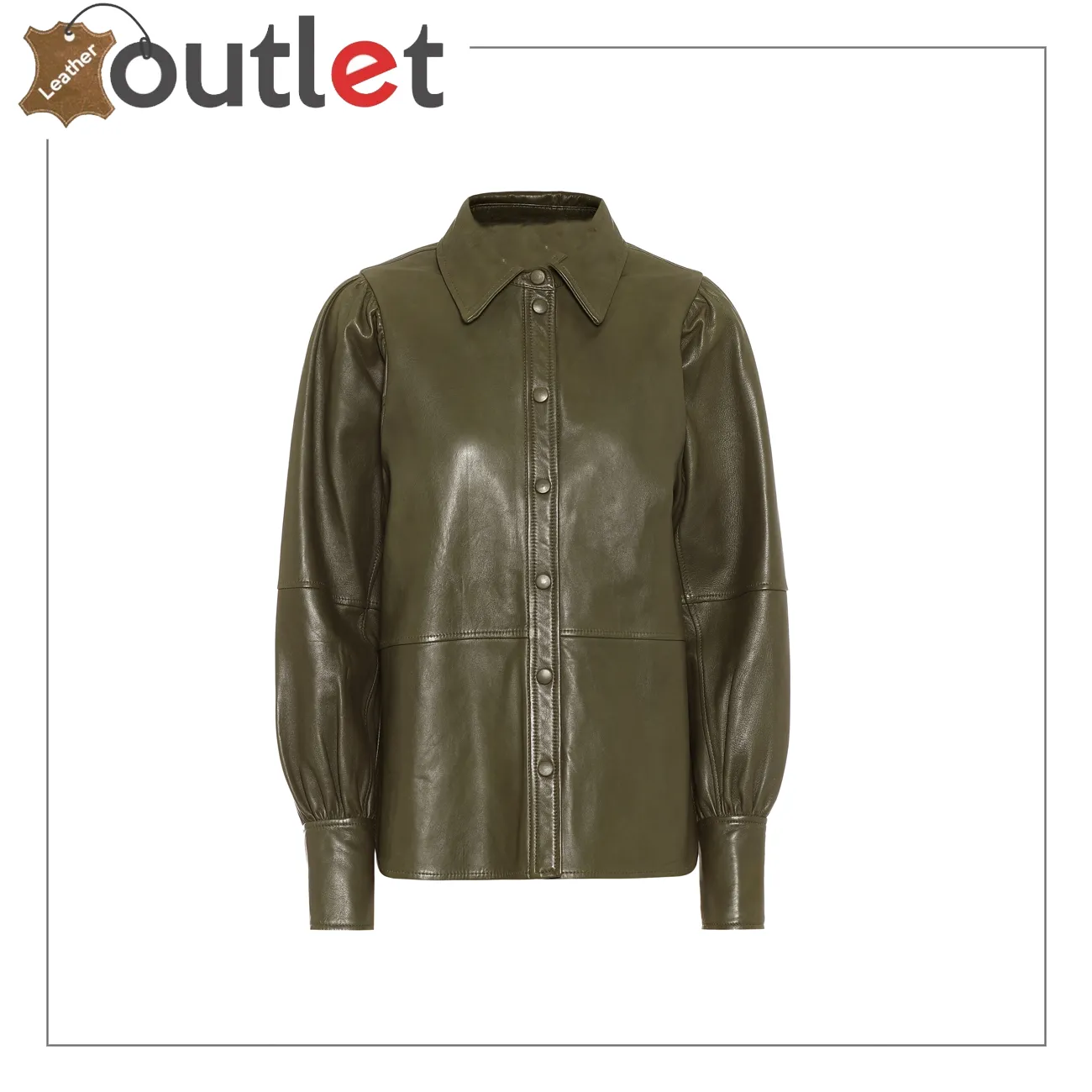 Leather shirt