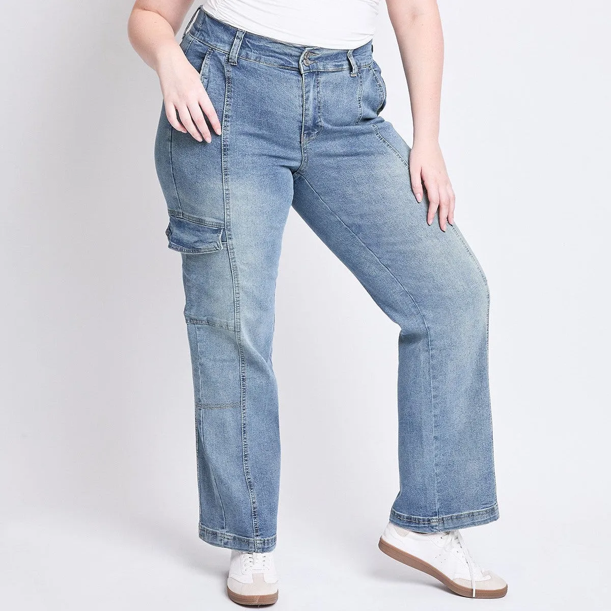 LEG CARGO JEANS