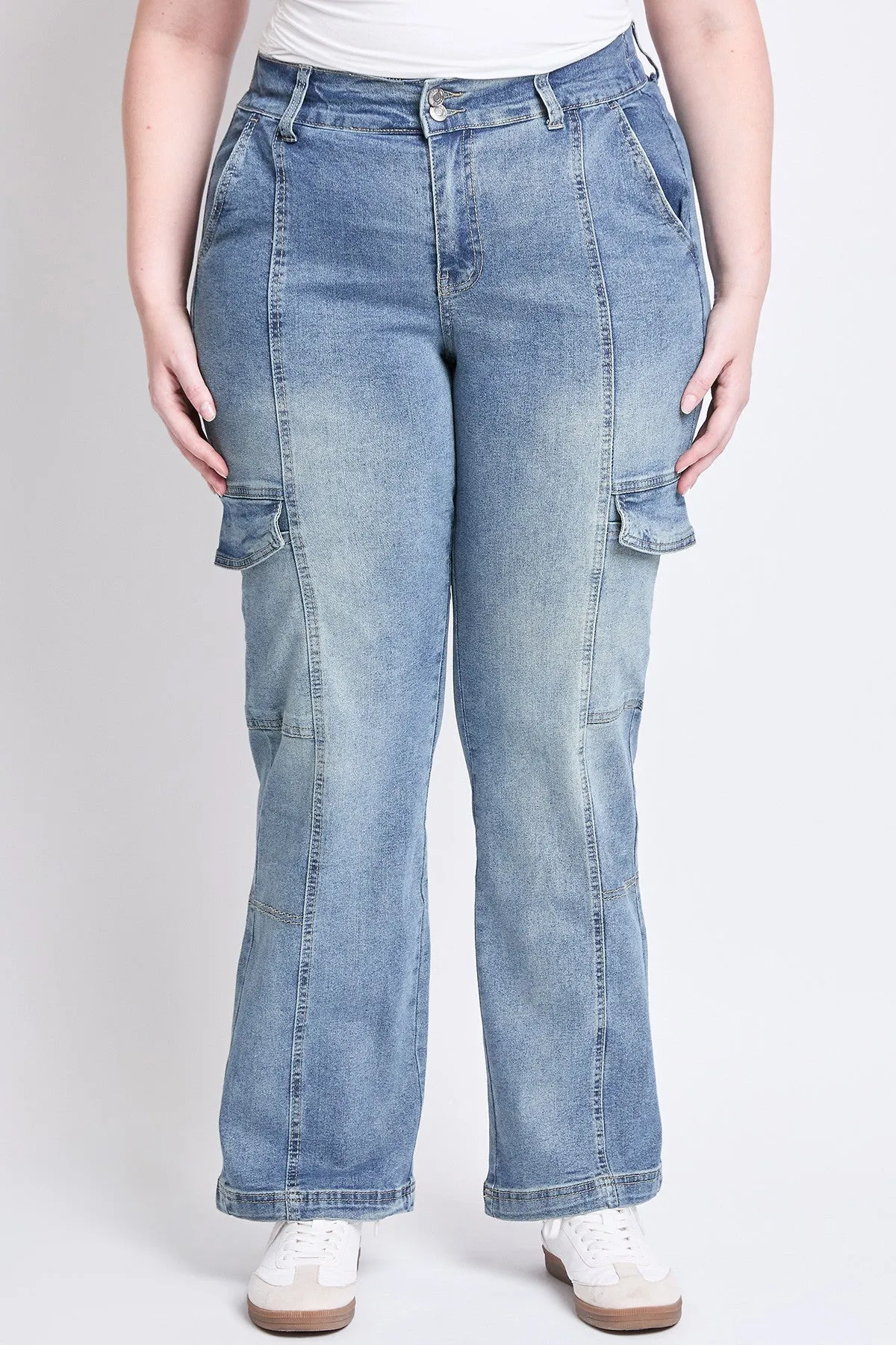 LEG CARGO JEANS