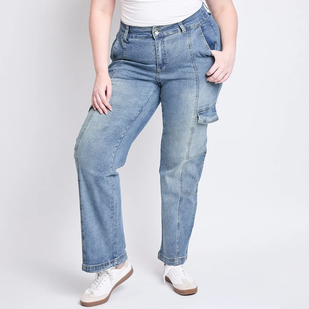 LEG CARGO JEANS