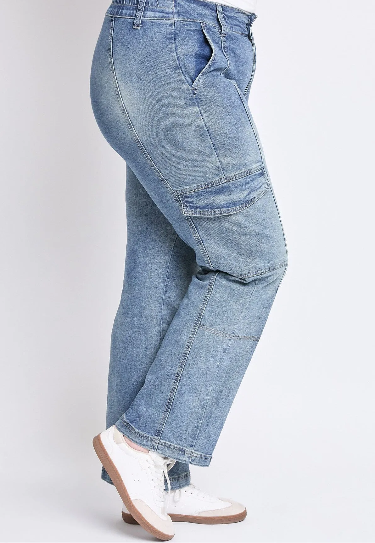 LEG CARGO JEANS