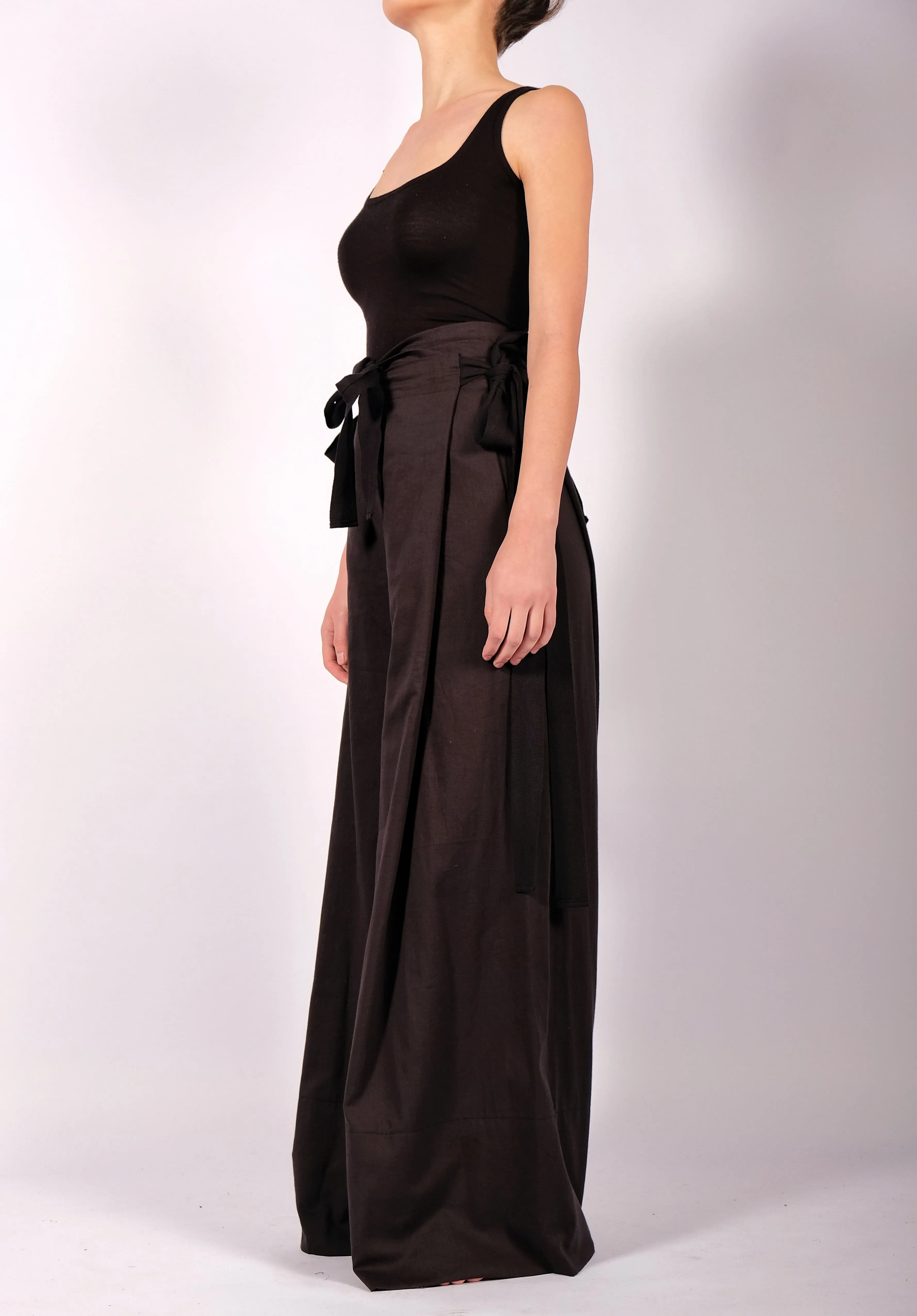 Light Cotton Trousers Wide