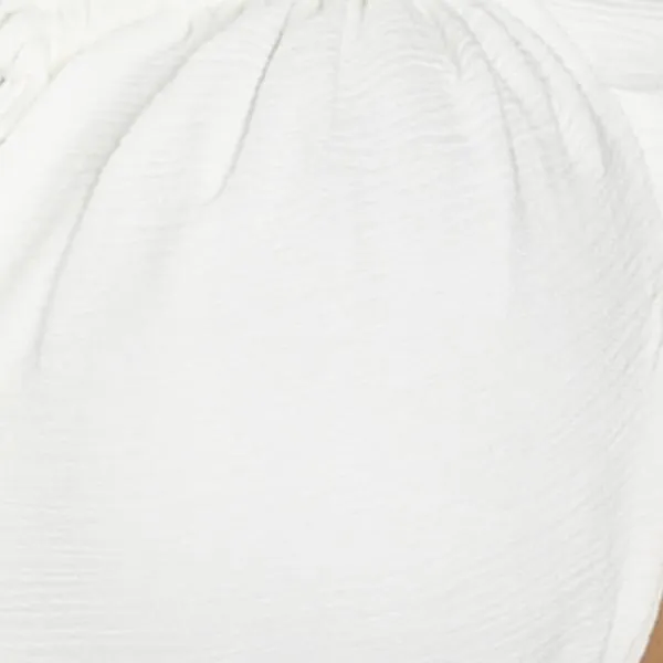 Lissa Drawstring Detail Halter Crop Top - Leslie Sidora x FTF