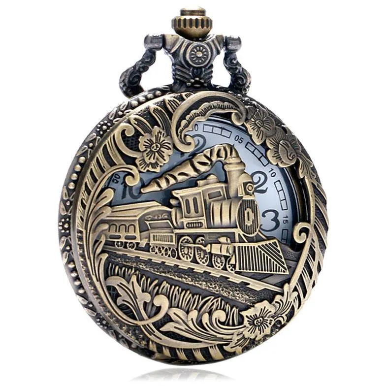 Locomotive Pocket Watch