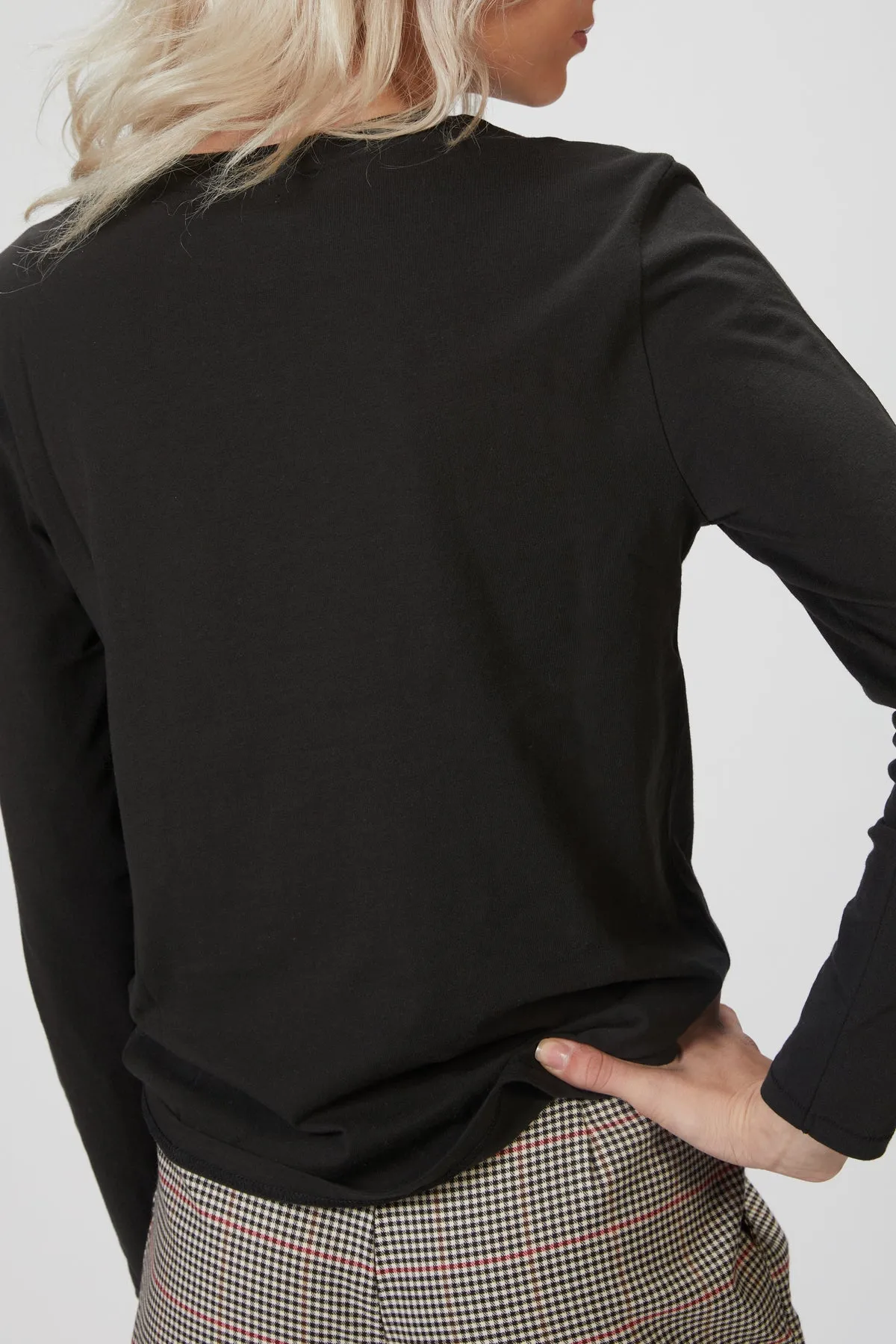 LONG SLEEVE MINI BOY T