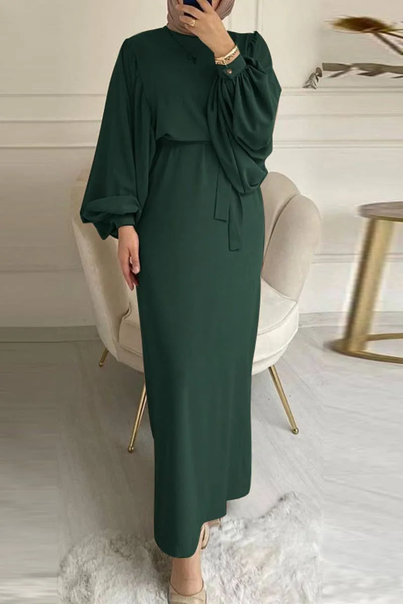 LONG SLEEVE SUNDRESS ROBE