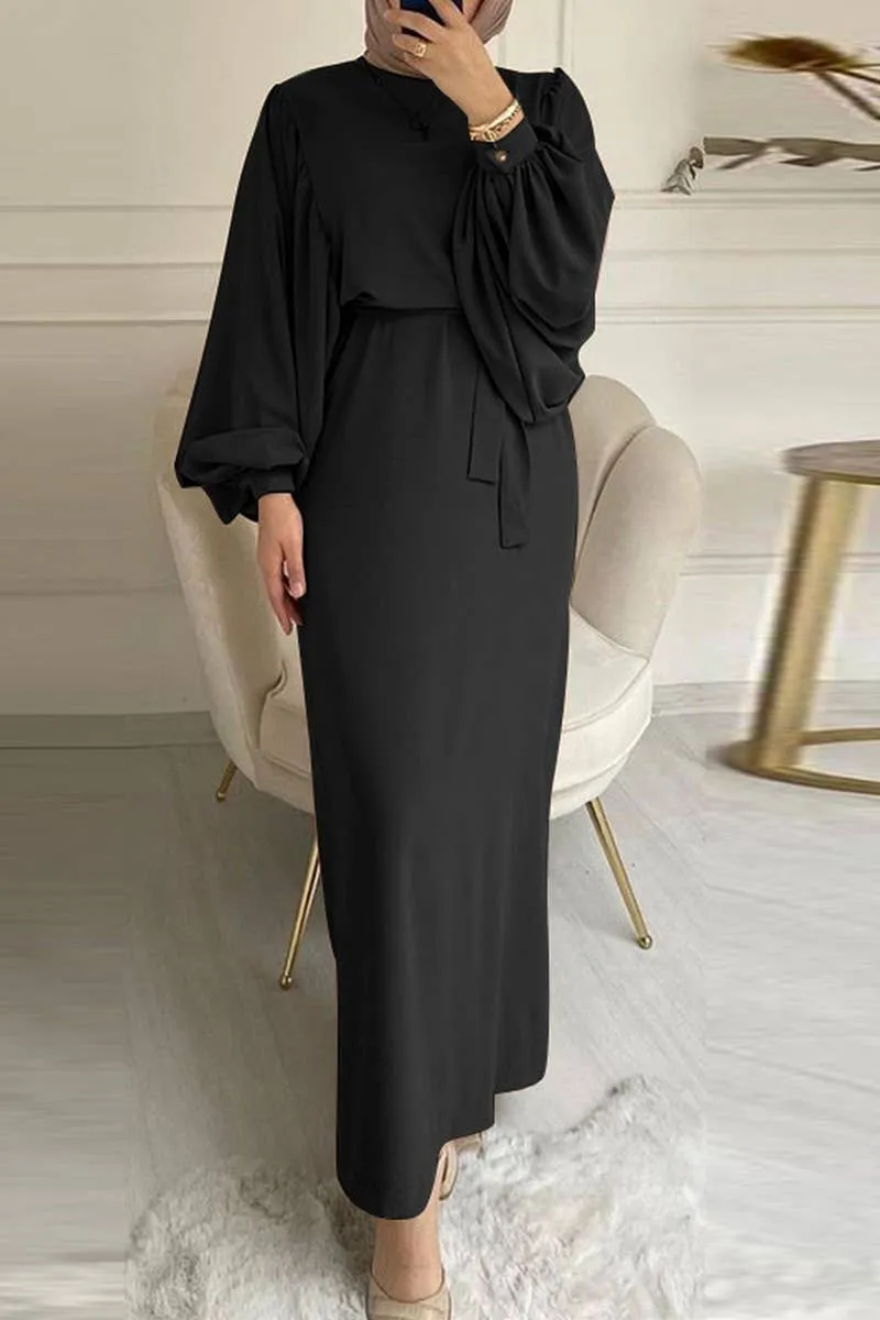 LONG SLEEVE SUNDRESS ROBE