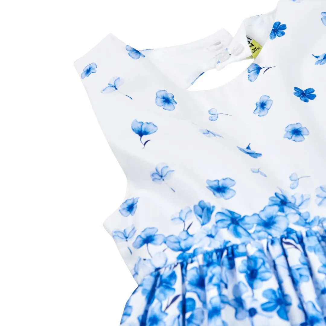 Losan White Floral Dress