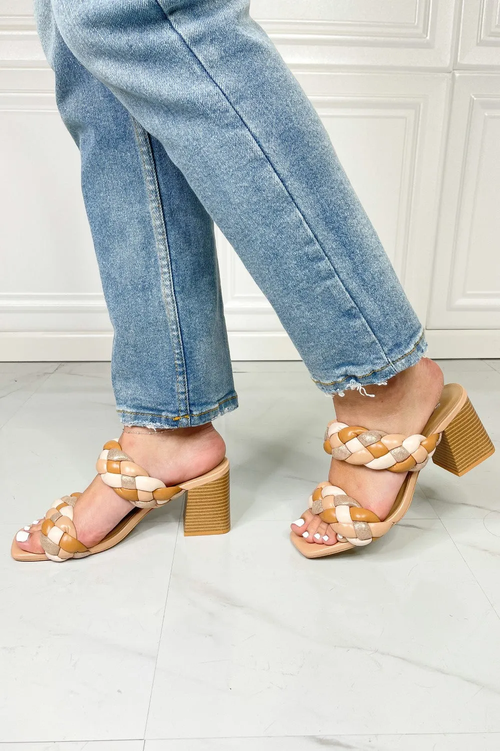Lovie Braided Block Sandal